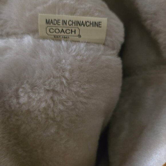 Coach Tullip Signature Suede Boots – Women’s Size 11B - Picture 6 of 6